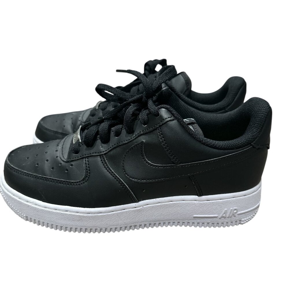 Nike Air Black Leather Sneakers